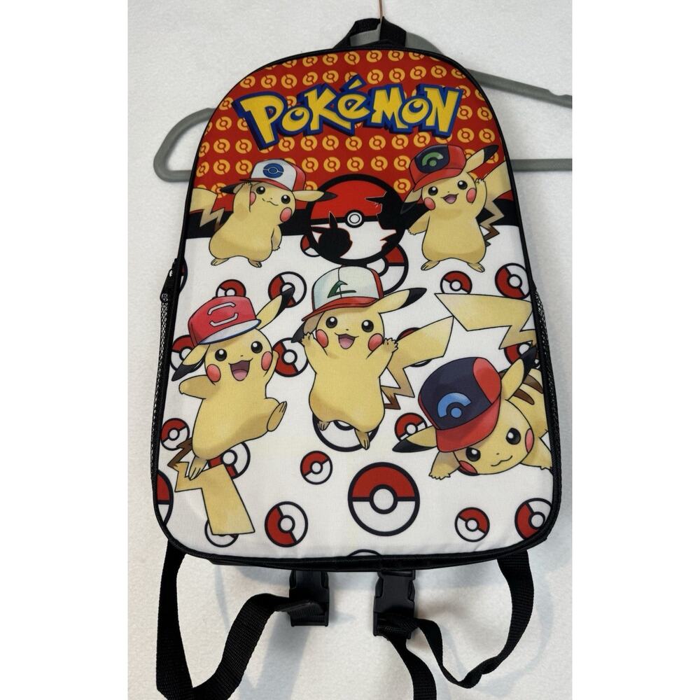 Pokemon Pikachu Kids Backpack 15” Let’s Go Evee Pencil Bag